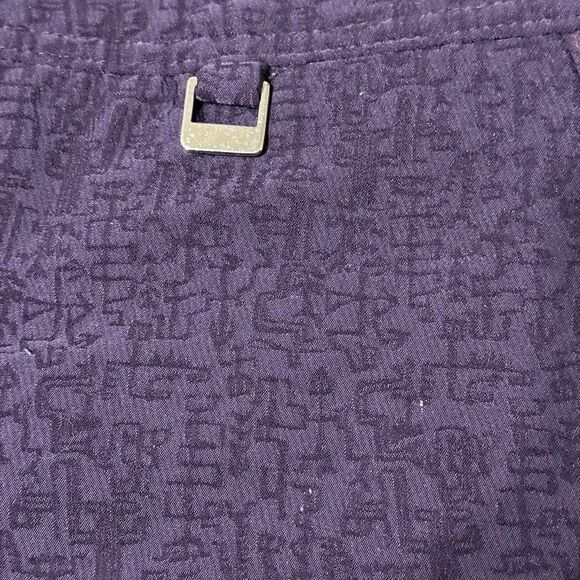 Head Vintage Tribal Ski Pants Purple Wool 10 Retro 80s Stirrup Snowcore USA Made - Picture 6 of 13